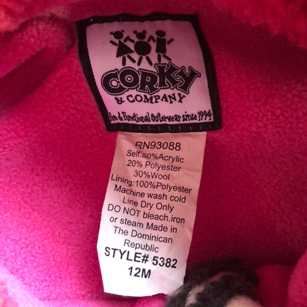 Corky and Company Zebra Coat - Picture 4 of 4